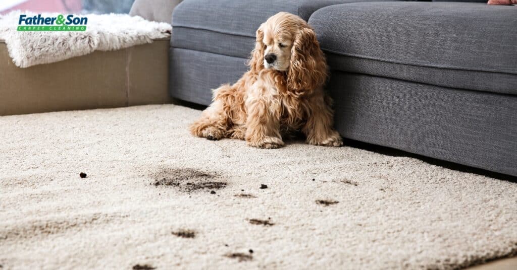 Professional carpet cleaning removing deep pet stains and odors